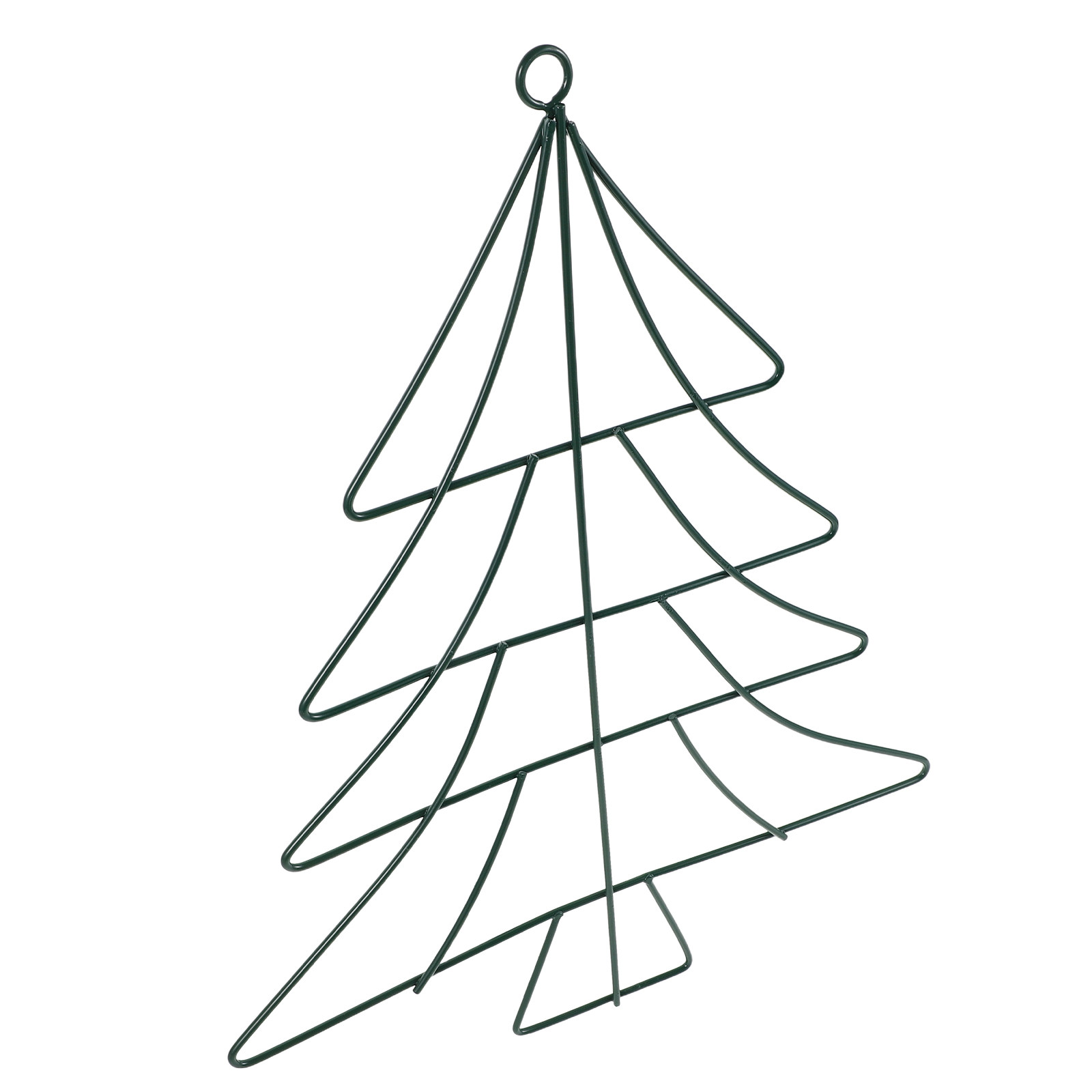Wreath Form Wire - Metalowy stelaż w kształcie choinki na