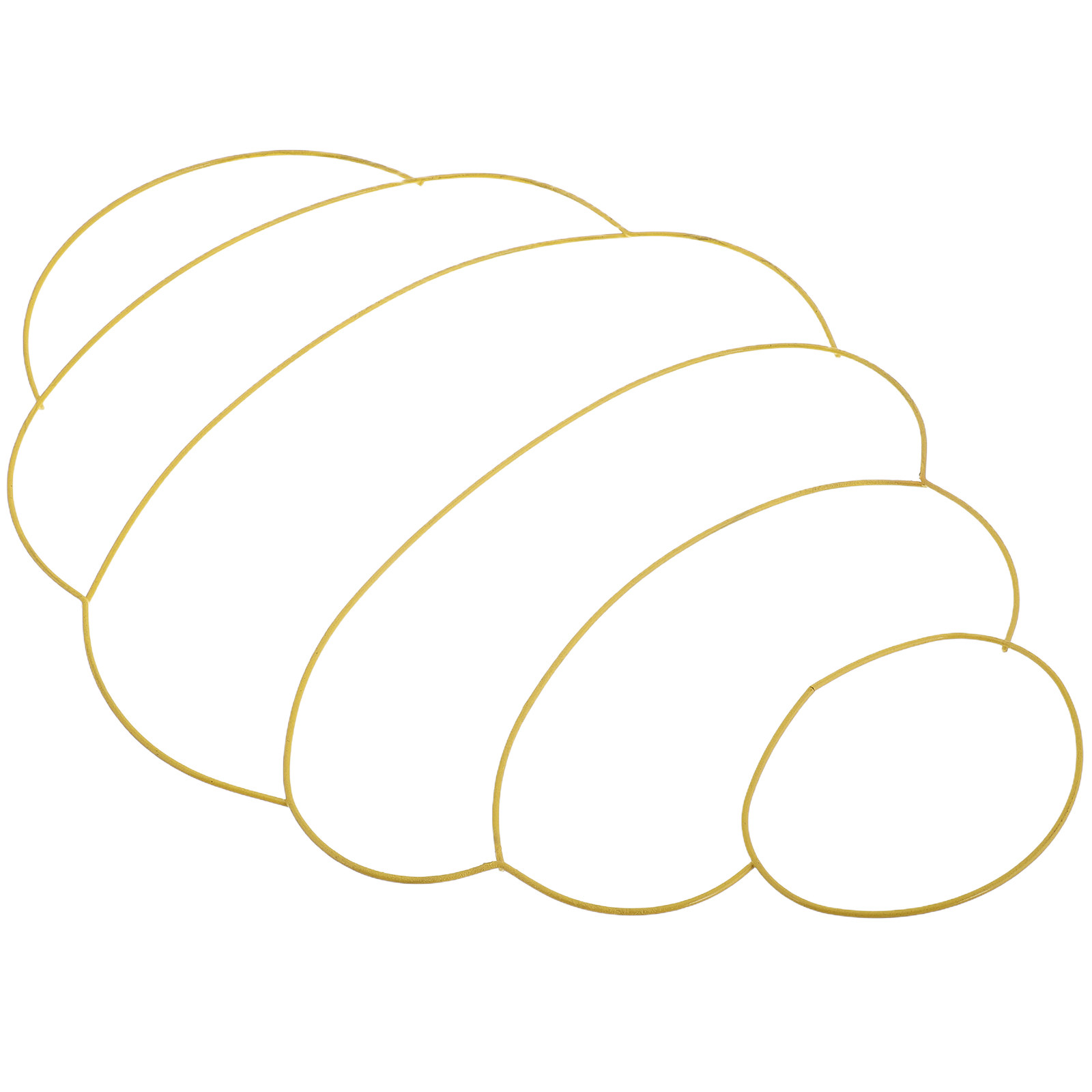 Wreath Form Wire - Żelazny stelaż do wieńca z drutu,