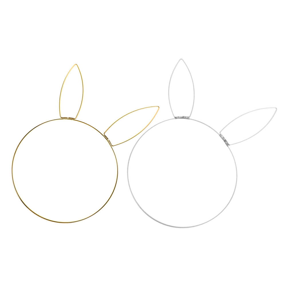 Wreath Form Wire - 2 szt. Obręcze w kształcie króliczej