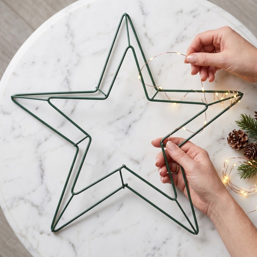 Personalizowana metalowa rama  – Wreath Form Wire recenzja i cena