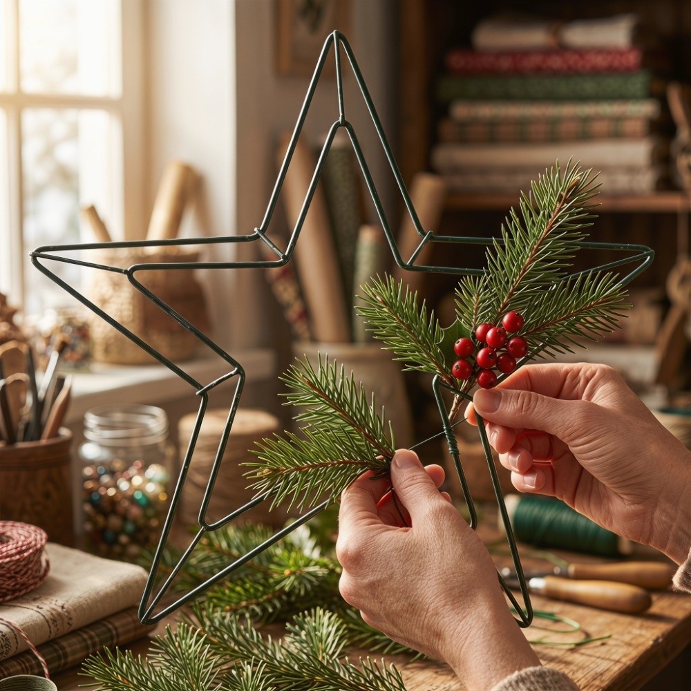 Personalizowana metalowa rama  – Wreath Form Wire recenzja i cena