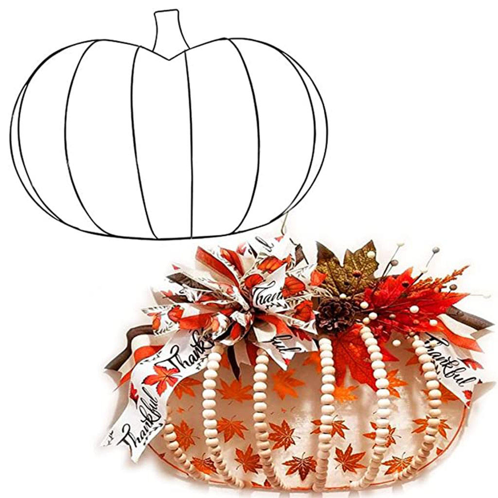 Wianek z drutu rama metalowa w – Wreath Form Wire recenzja i cena