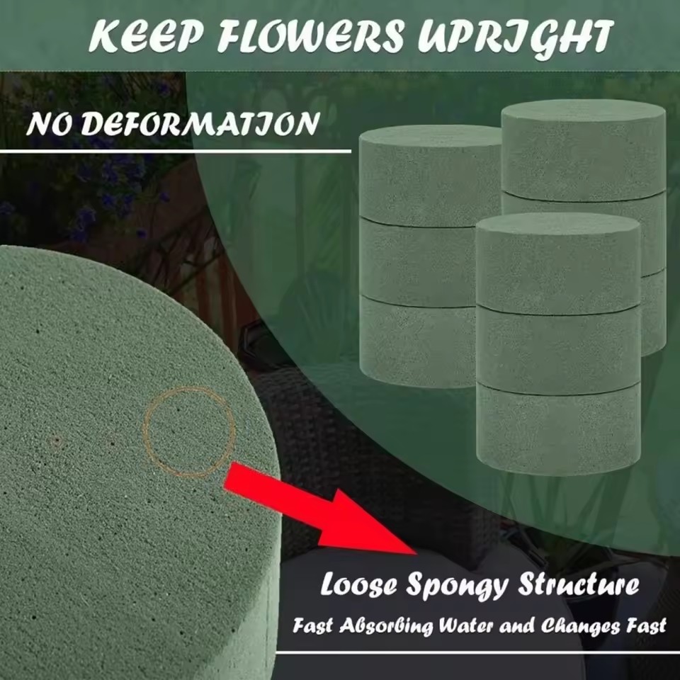 6 SZTUK Zielona Pianka Floryst – Floral Foam Oasis recenzja i cena