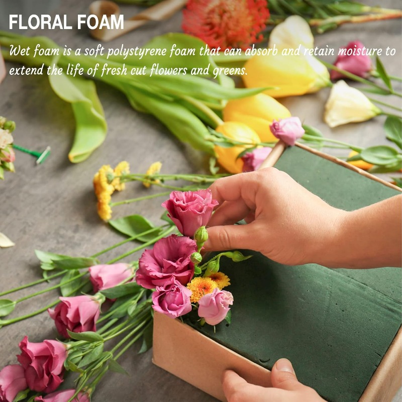 Zielona gąbka florystyczna w b – Floral Foam Oasis recenzja i cena