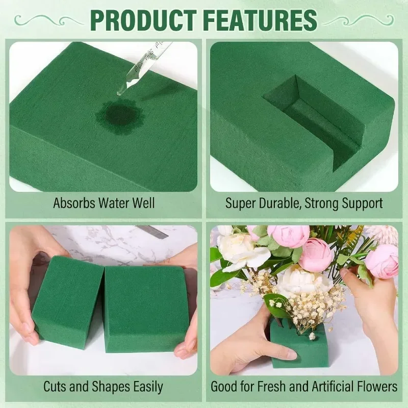Kostka z pianki florystycznej  – Floral Foam Oasis recenzja i cena